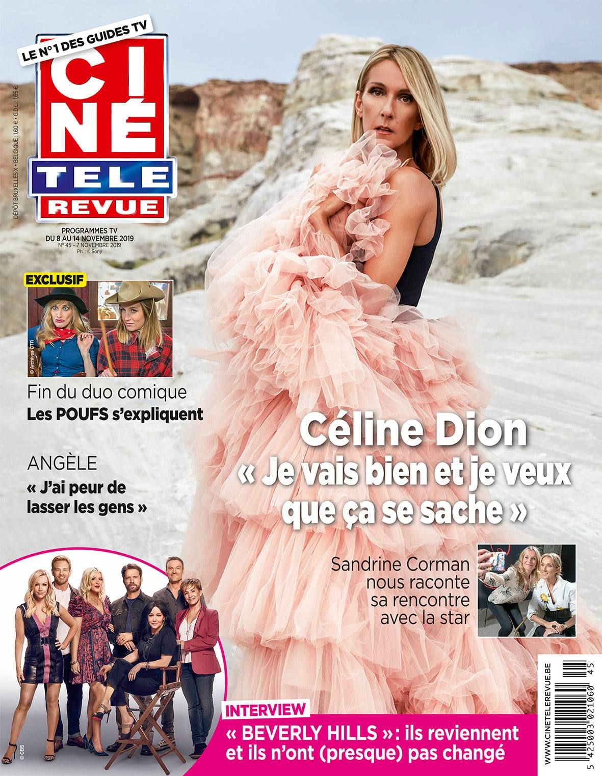 CINE TELE REVUE magazine side cover Issue 45 7 November 2019