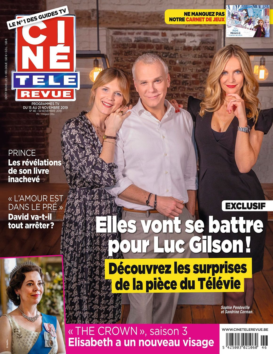 CINE TELE REVUE magazine side cover Issue 46 14 November 2019