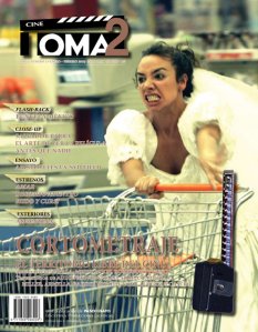 CINE TOMA magazine cover Issue 2 January/February 2009