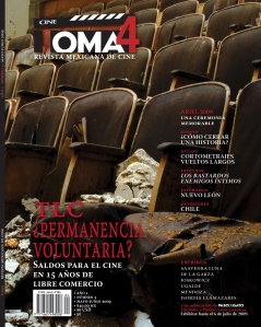 CINE TOMA magazine cover Issue 4 May/June 2009