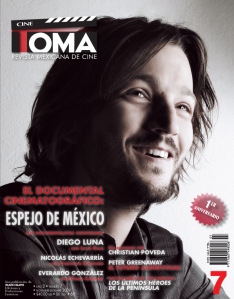 CINE TOMA magazine cover Issue 7 November/December 2009