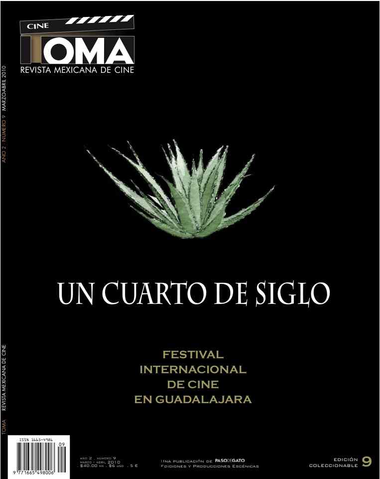 CINE TOMA magazine cover Issue 9 March/April 2010