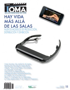 CINE TOMA magazine cover Issue 11 July/August 2010