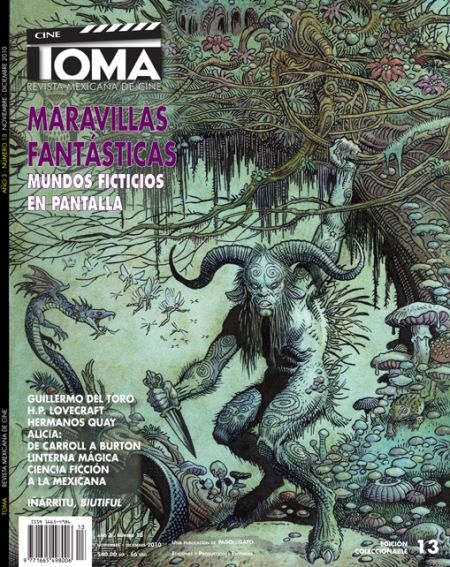 CINE TOMA magazine cover Issue 13 November/December 2010