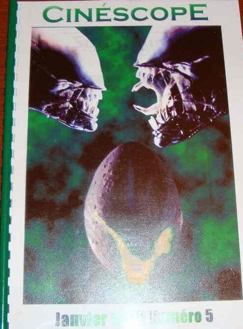 CINESCOPE/CINETRANGE magazine cover Issue 5 January 1998