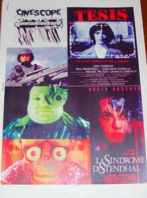 CINESCOPE/CINETRANGE magazine cover Issue 7 July 1998