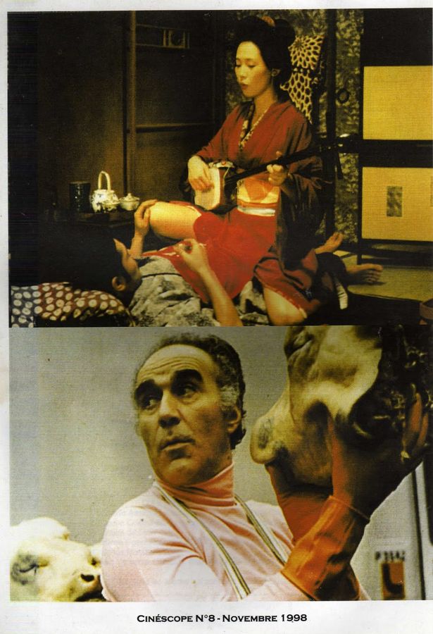 CINESCOPE/CINETRANGE magazine cover Issue 8 November 1998