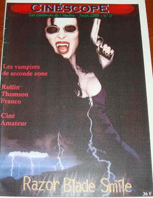 CINESCOPE/CINETRANGE magazine cover Issue 11 June 2000