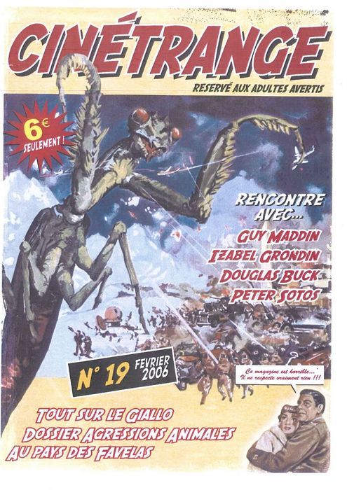 CINESCOPE/CINETRANGE magazine cover Issue 19 February 2006