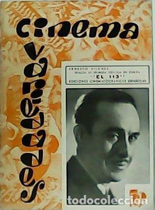 CINEMA VARIEDADES magazine side cover Issue 17  February 1935