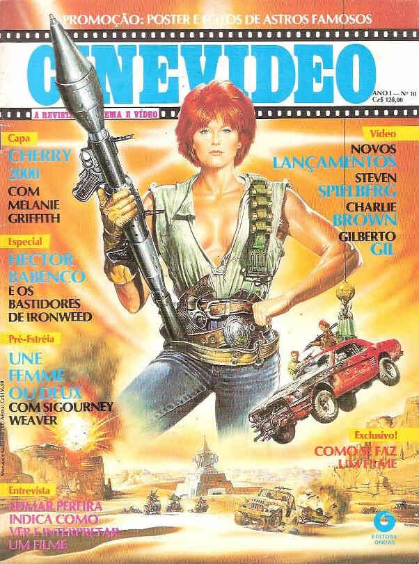 CINEVIDEO magazine cover Issue 10  1987