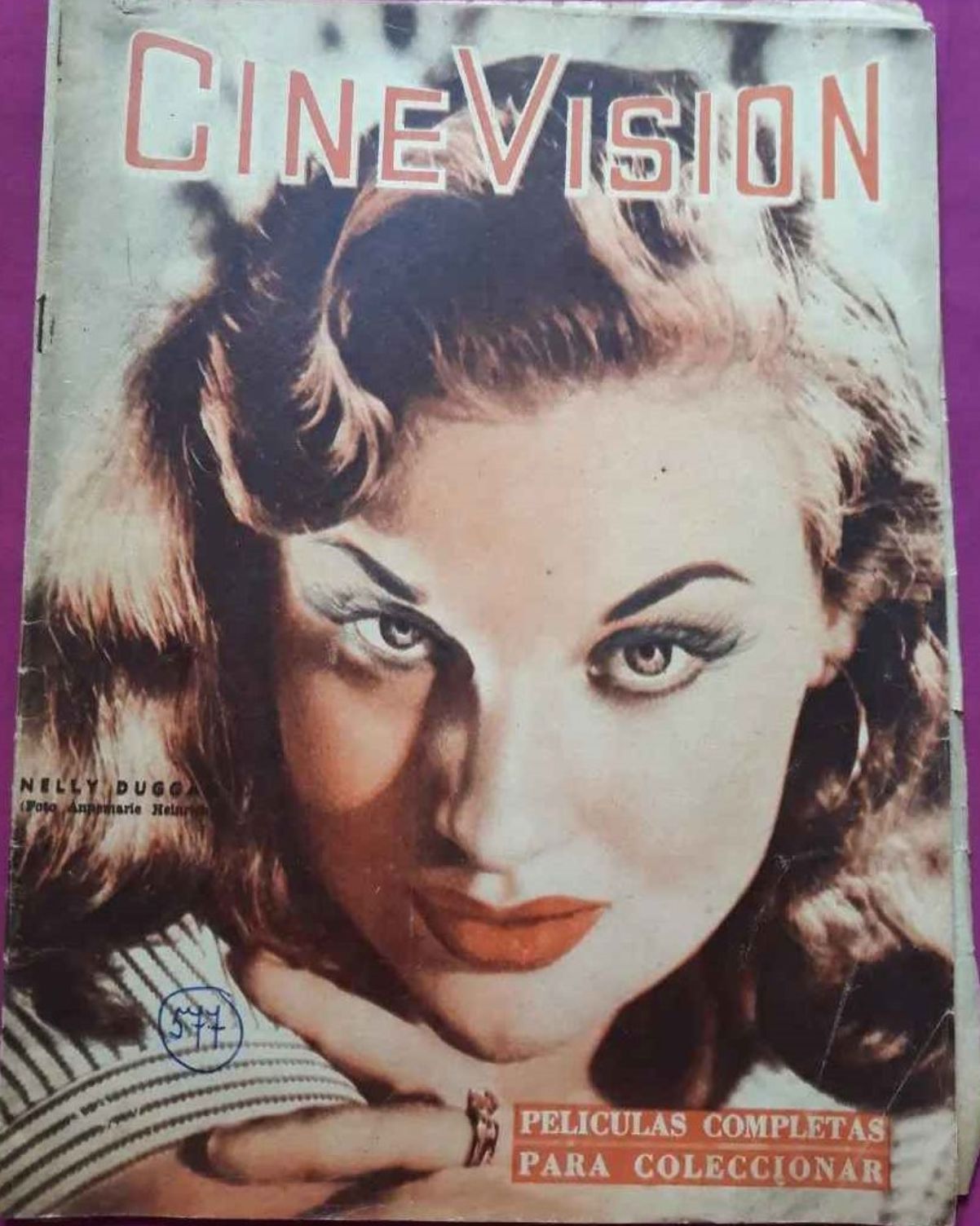 CINE VISION magazine cover Issue 577  January 1958