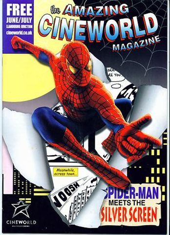 CINEWORLD magazine cover June/July 2002