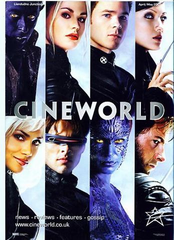 CINEWORLD magazine cover April/May 2003