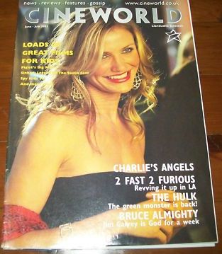 CINEWORLD magazine cover June/July 2003