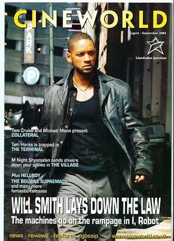 CINEWORLD magazine cover August/September 2004