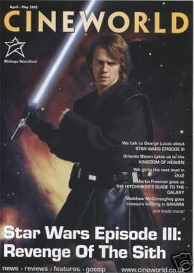 CINEWORLD magazine cover April/May 2005