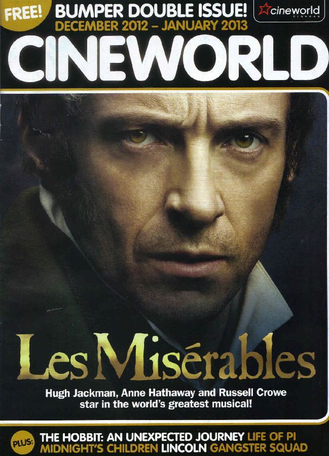 CINEWORLD magazine cover December 2012