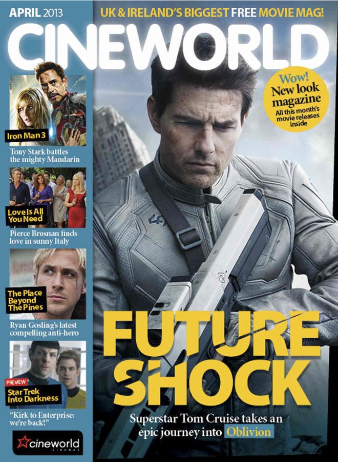 CINEWORLD magazine cover April 2013