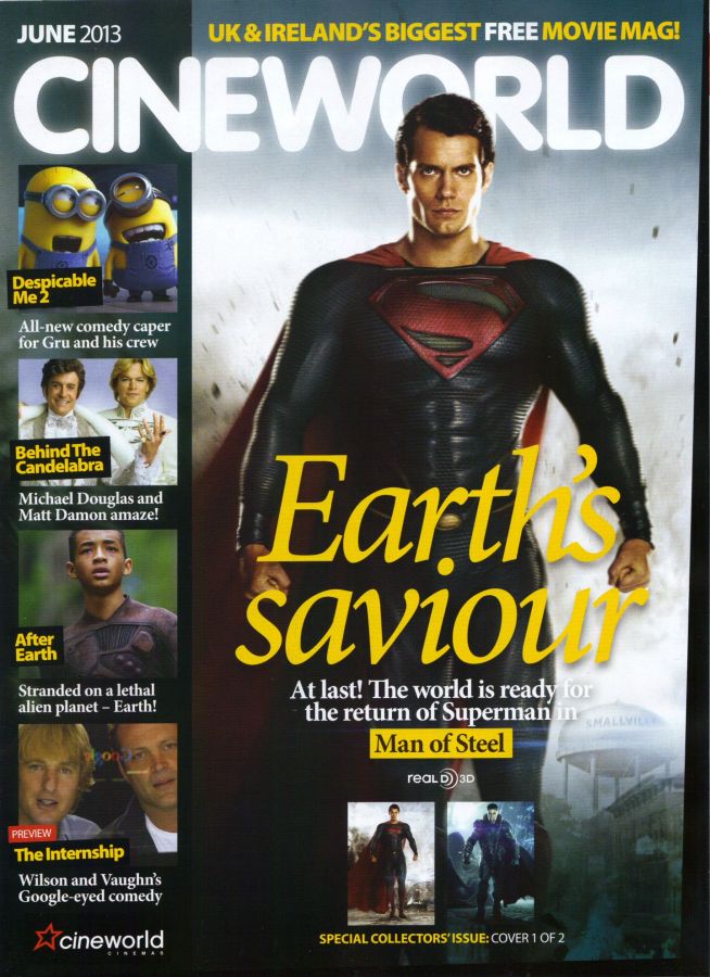 CINEWORLD magazine cover June 2013