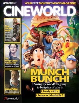 CINEWORLD magazine cover October 2013