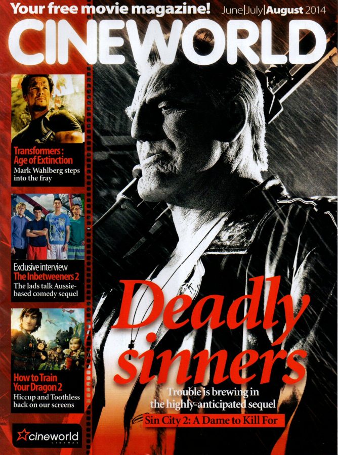 CINEWORLD magazine cover June/August 2014