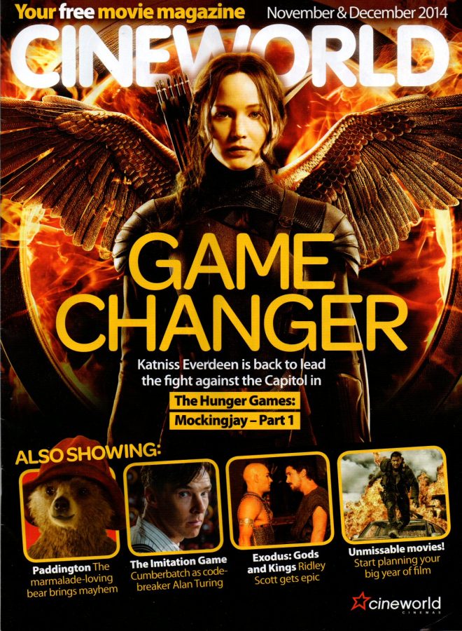 CINEWORLD magazine cover November/December 2014
