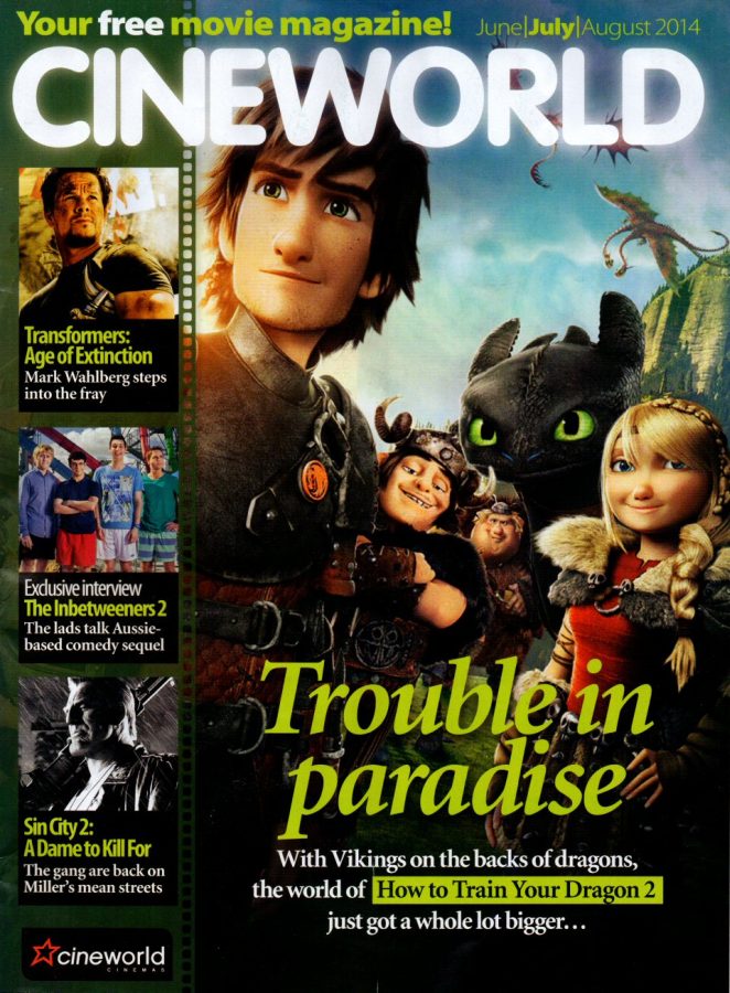 CINEWORLD magazine cover Summer 2014