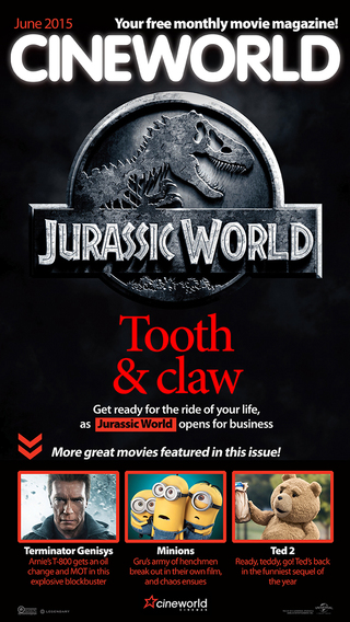 CINEWORLD magazine cover June 2015