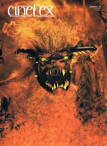 CINEFEX (JP) magazine cover Issue 16   1998