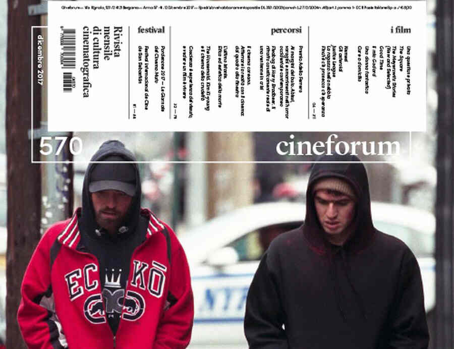 CINEFORUM magazine side cover Issue 570  December 2017