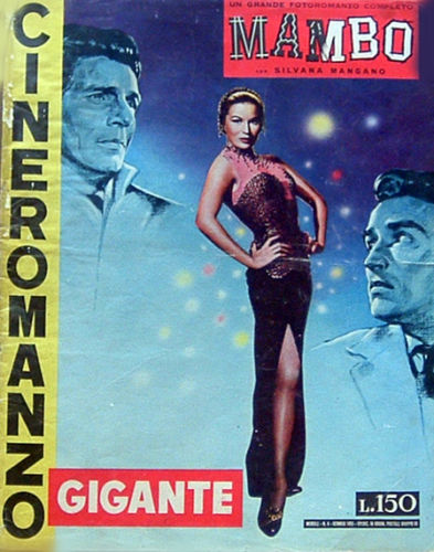 CINEROMANZO GIGANTE magazine cover Issue 4 January 1955