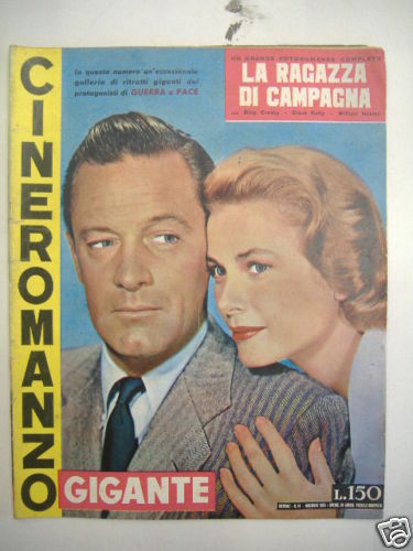 CINEROMANZO GIGANTE magazine cover Issue 14 December 1955
