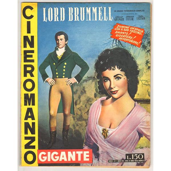 CINEROMANZO GIGANTE magazine cover Issue 17  1956