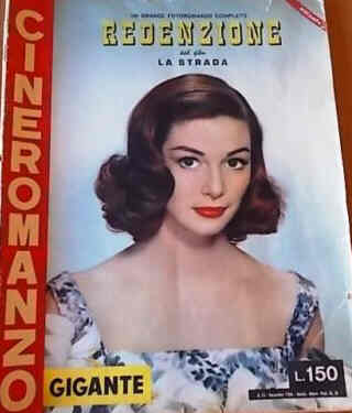 CINEROMANZO GIGANTE magazine cover Issue 25  1956