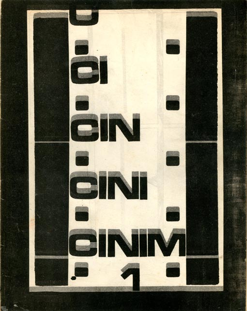 CINIM magazine cover Issue 1  1966