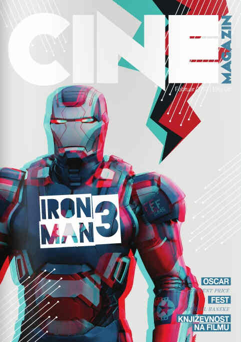 CINE MAGAZIN (CROATIA) magazine cover Issue 8 February 2013