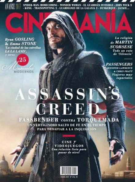 CINEMANIA magazine cover Issue 256 January 2017