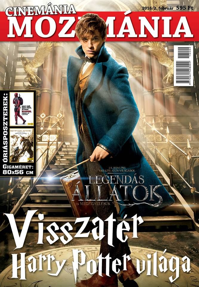 CINEMANIA MOZIMANIA magazine side cover February 2016