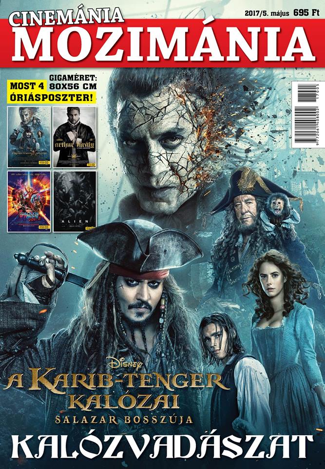 CINEMANIA MOZIMANIA magazine side cover May 2017