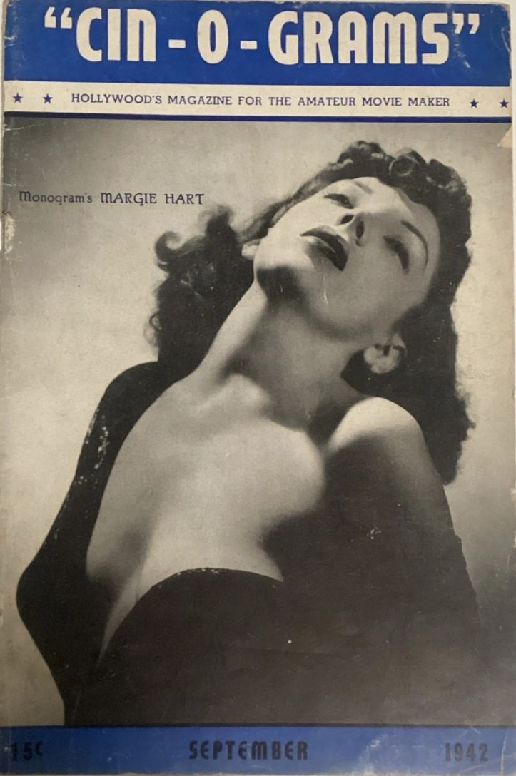 CIN-O-GRAMS magazine cover  September 1942