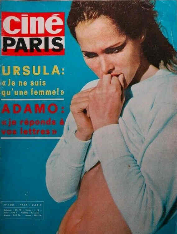 CINE PARIS magazine cover Issue 100   1966