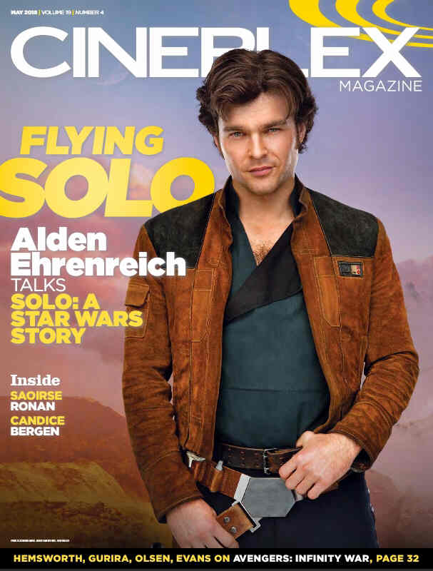 CINEPLEX magazine cover  May 2018