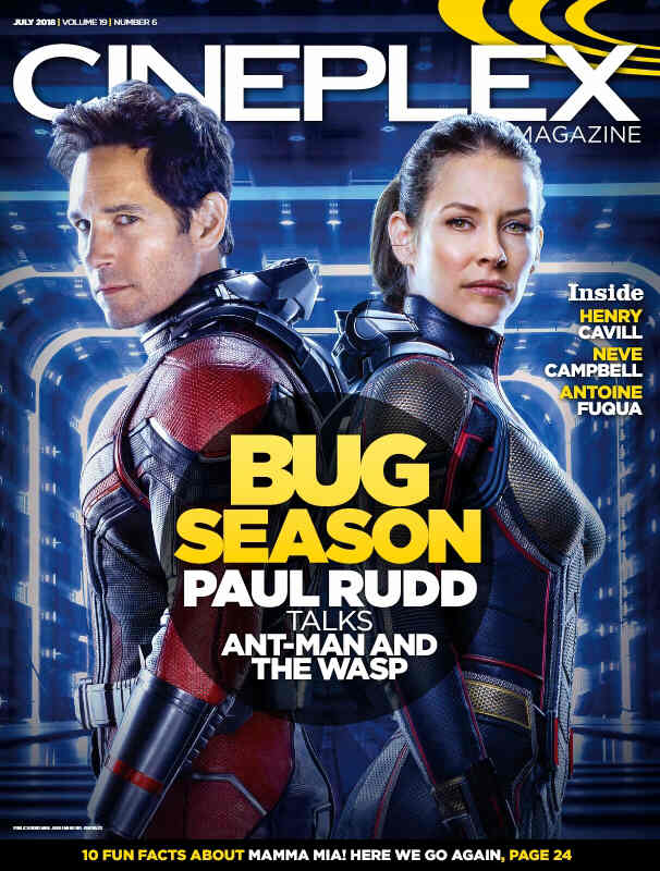 CINEPLEX magazine cover  July 2018