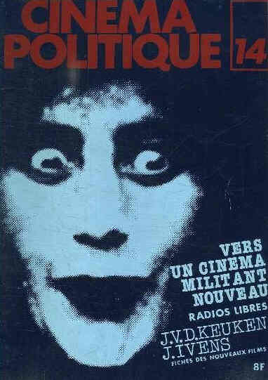 CINEMA POLITIQUE magazine side cover Issue 14  1979