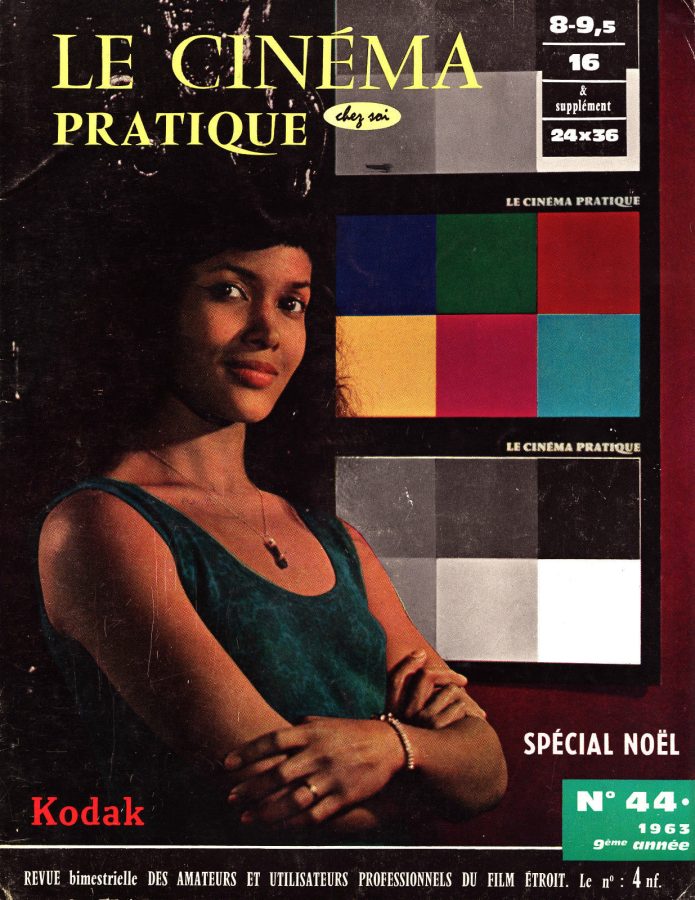 CINEMA CHEZ SOI | LE magazine side cover Issue 44  1963