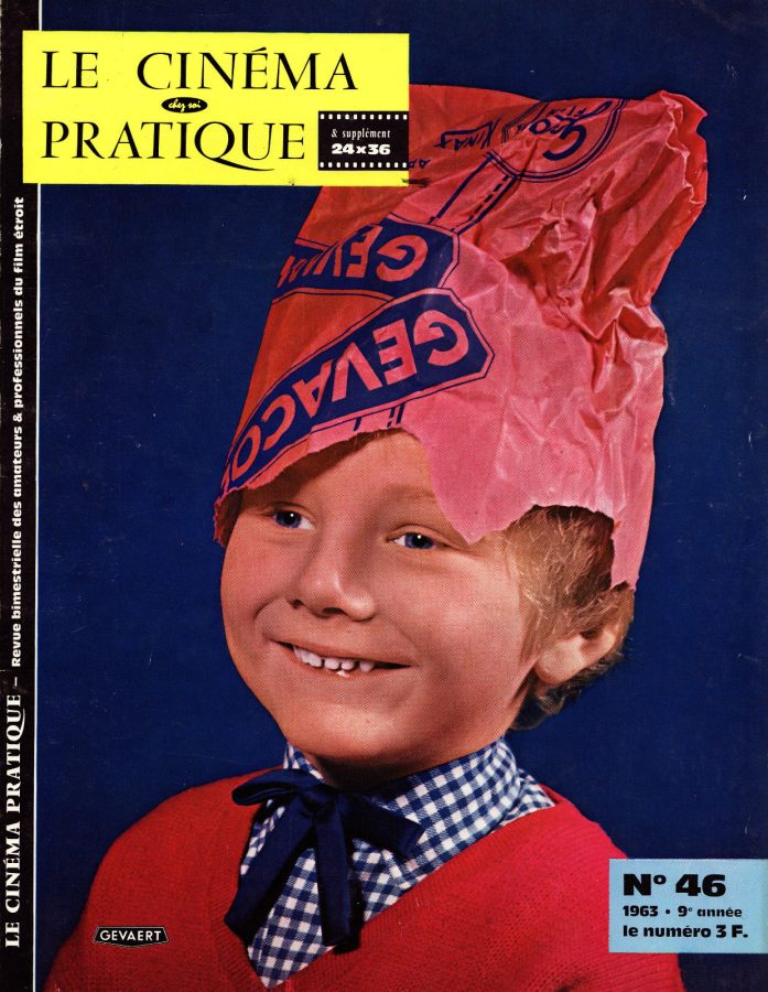CINEMA CHEZ SOI | LE magazine side cover Issue 46  1963