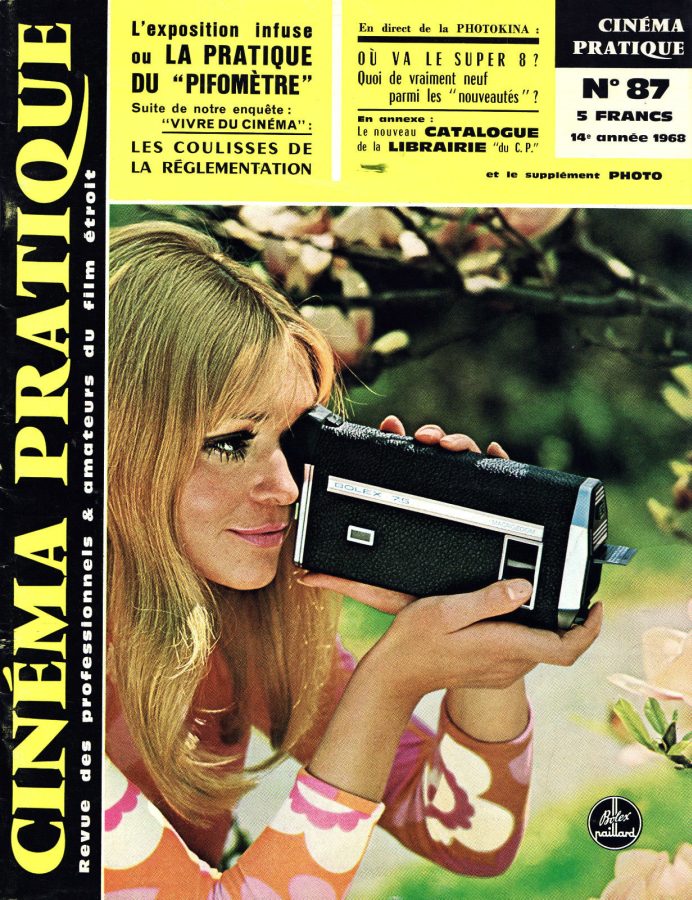 CINEMA PRATIQUE magazine cover Issue 87 December 1968