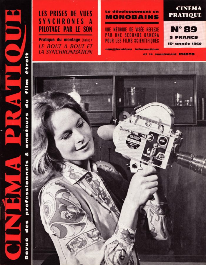 CINEMA PRATIQUE magazine cover Issue 89  1969