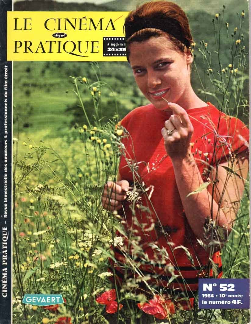 CINEMA CHEZ SOI | LE magazine side cover Issue 52 May/June 1964